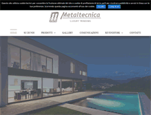Tablet Screenshot of metaltecnicanet.it
